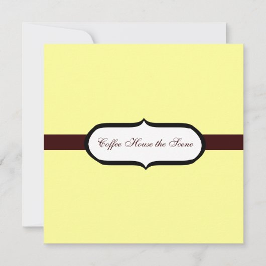 Invitation Café (Devant)