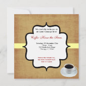 Invitation Café (Dos)
