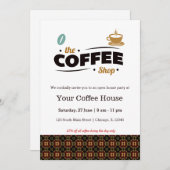 Invitation Café (Devant / Derrière)