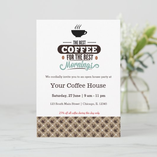 Invitation Café (Debout devant)