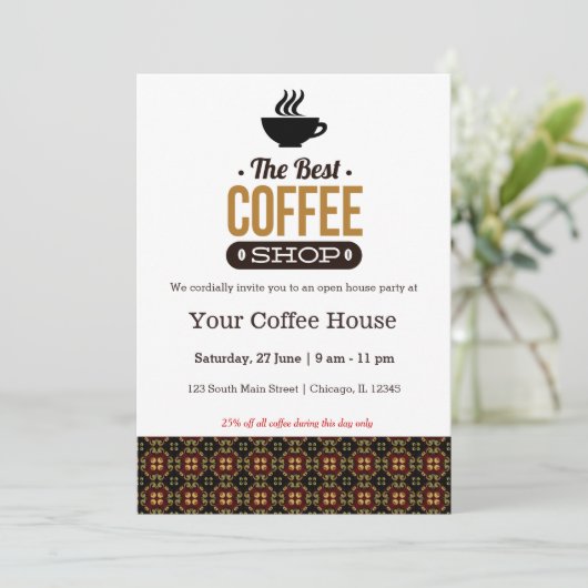 Invitation Café (Debout devant)