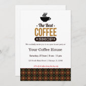 Invitation Café (Devant / Derrière)