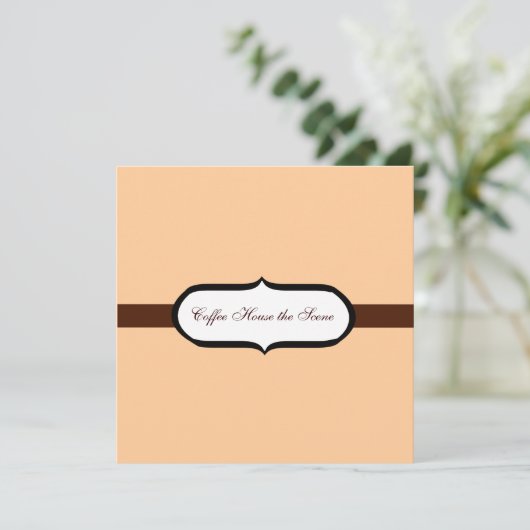 Invitation Café (Debout devant)