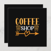 Invitation Café Art Café (Devant / Derrière)