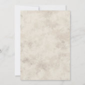 Invitation Café aujourd'hui demain pour toujours (Dos)