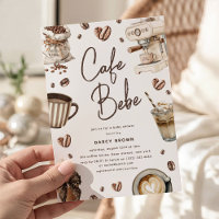 Cafe Bebe' Aquarelle Baby Shower Café
