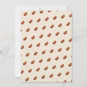 Invitation Cafe Bebe Baby Is Brewing Coffee Brown Baby Shower (Dos)