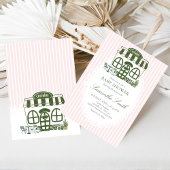 Invitation Cafe Bebe Baby Shower Café