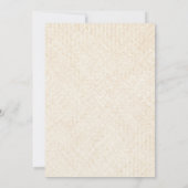 Invitation Café Couples Thématiques Douche nuptiale Invitatio (Dos)