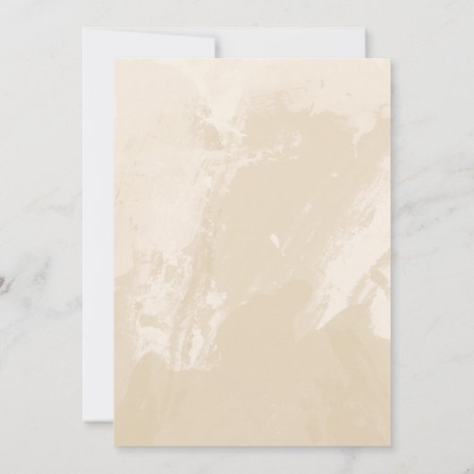 Invitation Café et biscuits  (Dos)