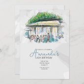 Invitation Café français (Devant / Derrière)