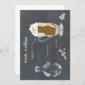 Invitation Café irlandais (Devant / Derrière)