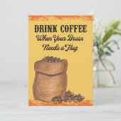 Invitation Café Lover Le Matin (Debout devant)