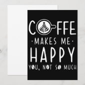 Invitation Café Lover Me Rend Heureux (Devant / Derrière)