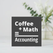 Invitation Café + Math = Comptabilité (Debout devant)
