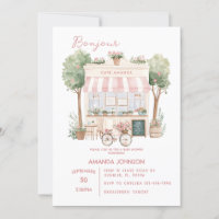 Café parisien Baby shower après-midi