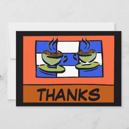 Invitation Café Time 2, HEURE DE FÊTE (Devant)