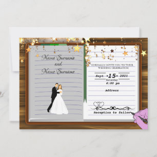 Invitation Cahier