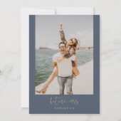 Invitation CAITLIN Marine Elle A Dit Oui Fête des mariées Mod (Dos)