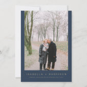 Invitation CAITLIN Moderne Noces de Renouvellement d'Alliance (Dos)