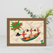 Invitation Cajun Thanksgiving (Debout devant)