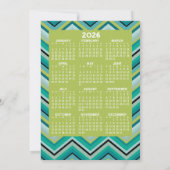 Invitation Calendrier 2023 Souhaiter la paix Joy Affaires Noë (Dos)