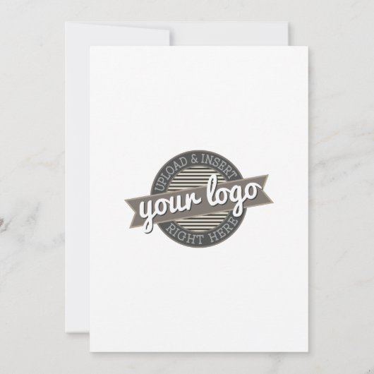 Invitation Calendrier de l'année complète avec logo de l'entr (Dos)