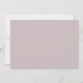 Invitation Calendrier de Mariage Infinity Navy Blush Enregist (Dos)