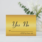 Invitation Câlins et bisous RSVP (Debout devant)