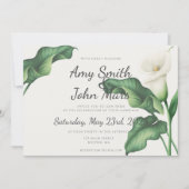 Invitation Calla Lilly (Devant)