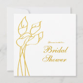 Invitation Calla Lily (Dos)