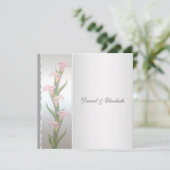 Invitation Calla Lily fête du 25e anniversaire (Debout devant)