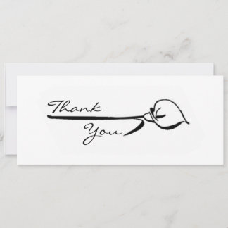 Invitation Calla Lily Merci