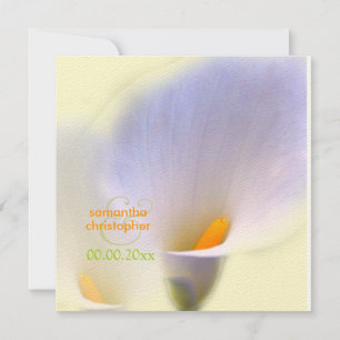Invitation Calla Lys/Invitations de mariage
