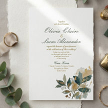 Calligraphie aquarelle feuille d'eucalyptus modern