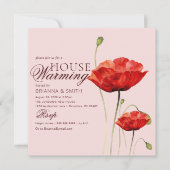 Invitation Calligraphie minimale et réchauffement ménager Ros (Devant)