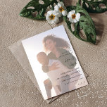 Invitation Calligraphie MOD avec Duo Photo Enregistrer la dat<br><div class="desc">Faites plaisir à vos invités pour votre beau mariage en envoyant votre Calligraphie moderne & Chic MOD avec Duo Photo Save the Dates avec votre photo & calligraphie moderne.</div>