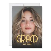 Calligraphie Moderne Simple Photo Remise de Diplôm