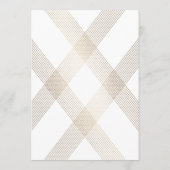 Invitation Calligraphie Typographie Monogramme Mariage Gold D (Dos)