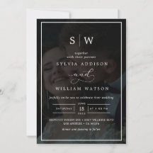 Calligraphie Whimsical moderne superposer Mariage 