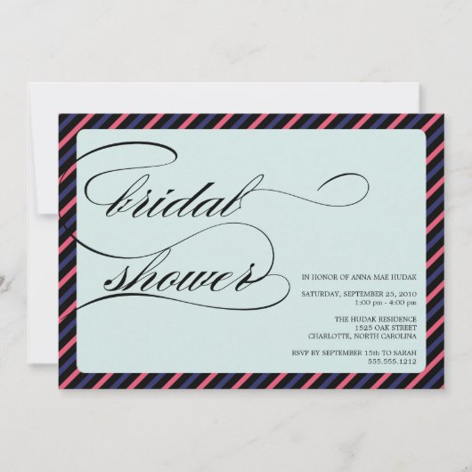 Invitation {calligraphy} (Devant)