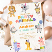 Invitation Calling All Party Animals Birthday