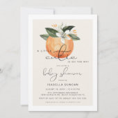 Invitation CALLIOPE Little Cutie Clementine Baby shower (Devant)