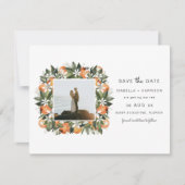 Invitation Calliope - Oranges aquarelles Cadre photo (Devant)