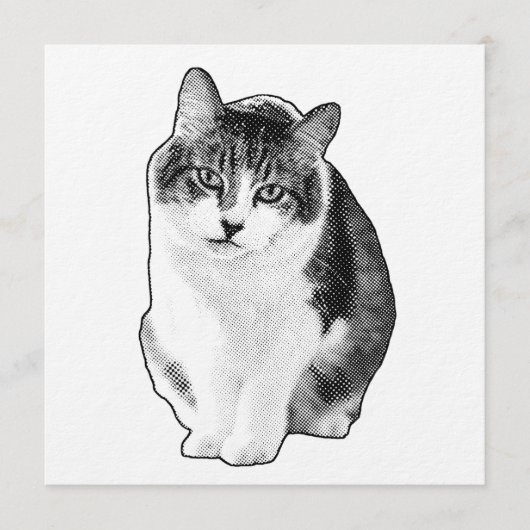 Invitation Calm Dot Invite (Devant)