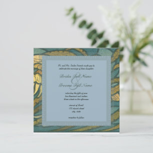 Invitation Calmar Art Nouveau - Scuba Destination Mariages