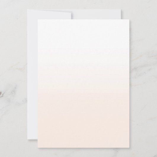 Invitation Calque gâteau moderne Elégant Rustic Engagement Pa (Dos)