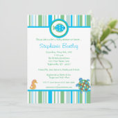 Invitation Calypso 5x7 Sea Creats (Debout devant)