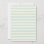 Invitation Caméra Avec Feuilles Bleus Et Papillons Anniversai (Dos)