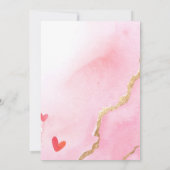 Invitation Camion bleu Valentine | Baby shower Drive-By (Dos)